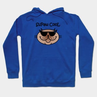 SuPaw CooL - siamese cat Hoodie